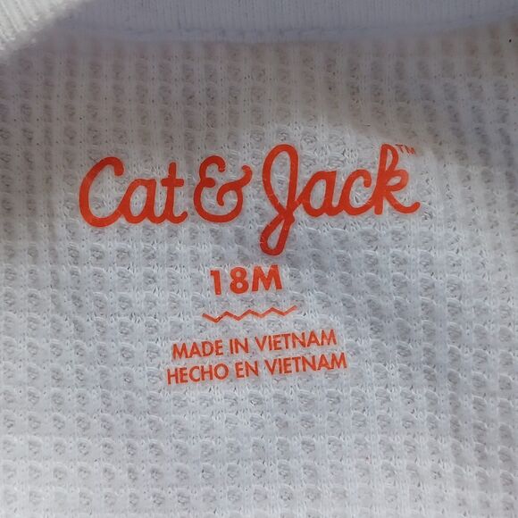 Cat & Jack Thermal Shirt 18 Months Baby Infant Toddler Minimalist Capsule Scandi - Picture 3 of 6